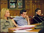 Derry City Shadow Council meeting in the council chambers