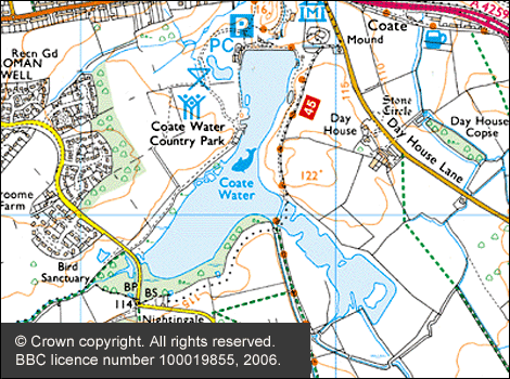 Map of the Walk