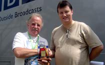 Mike Harding wins an award
