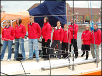 Clipper crew