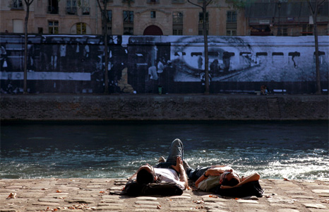 JR - works in Paris