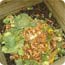 15cm (6in) layer of garden waste
