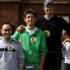 In third: Aled, in second: Matt and in first place, the holder of the blue spoon is... Mr Vernon Kay!