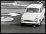 Car on roundabout