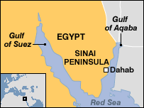 نقشه مصر