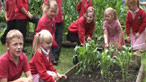 Children of Llandogo Primary School