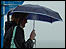 Wet summer weather in Weymouth