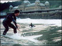 Scarborough's South Bay offers a good, long ride