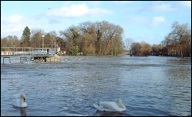 Whitchurch weir