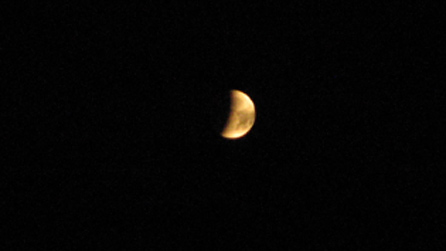 Hatti Woakes captured this image of the eclipse over Fishguard today.