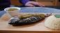 Grilled whole fish