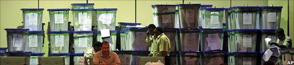 Ballot boxes