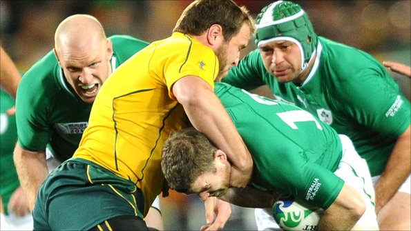 Ireland's front row