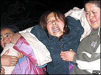 Resgate de mineiros na China