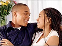 A couple in love