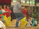 Bamboo dancing