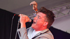 Rotating Leslie on the BBC Introducing stage