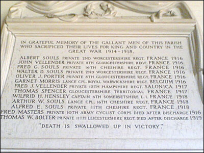 War memorial