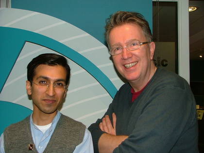 Tom with Sonny