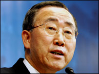 Birleşmiş Milletler Genel Sekreteri Ban Ki-moon