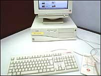 Screen and keyboard