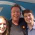 Tom with Tom and Geri from Tom Williams & The Boat