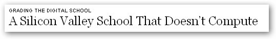 New York Times headline