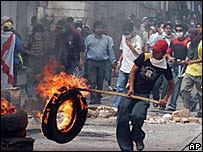 Protesto em Sucre