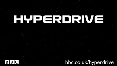 Hyperdrive screensaver logo