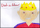 Tywysog yn clywed 'Dial a ddaw!'