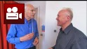 Peter learns some baton technique