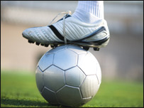 A footballer