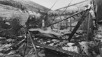 BBC drama studio, Swansea, after the bombing