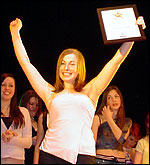 Charlotte celebrates