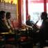 Middle Eastern Tourists smoking Shishas in London
