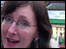 A woman's face