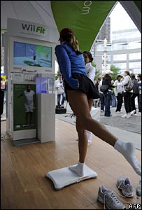 Wii Fit player