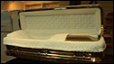 A coffin