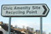 Amenity Site sign