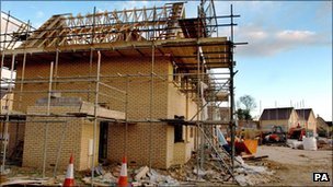 House being built
