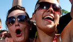 Photos of the Radio 1's Big Weekend audience on Sunday