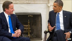 David Cameron and Barack Obama