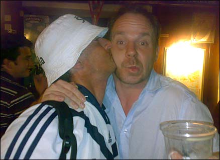 Ben Dirs and friend