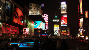 New York at night