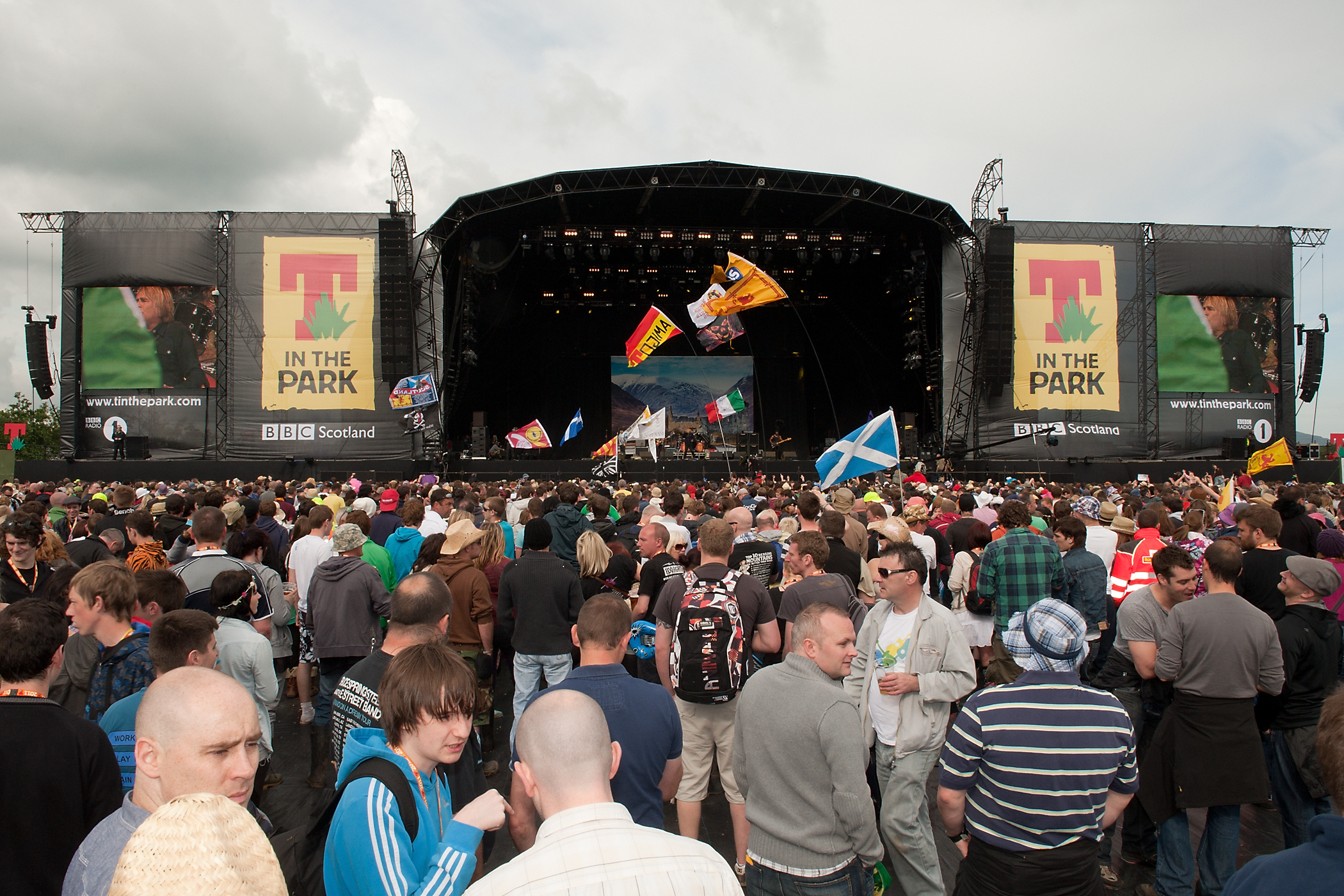 T in the Park atmosphere