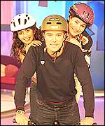 The Blue Peter team 