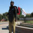 Police on guard in Karachi