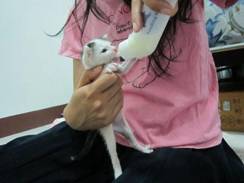 Feeding her