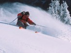 Downhill skier