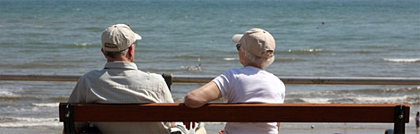 A retired couple